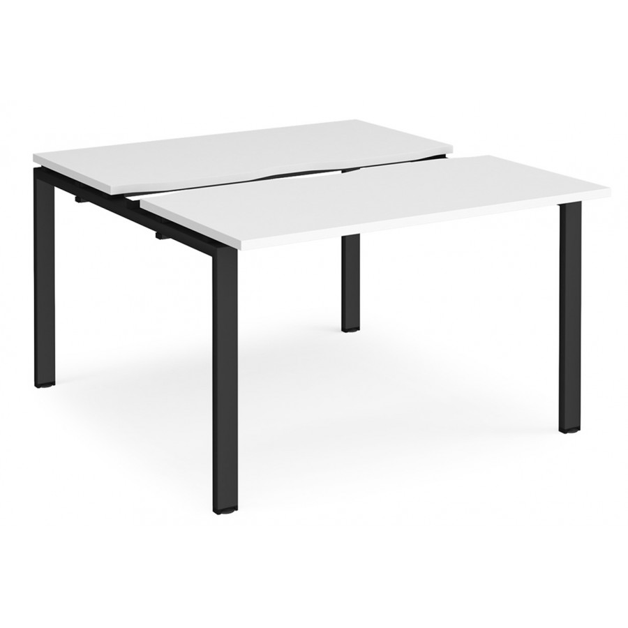 Adapt 1200mm Deep Sliding Top Double Starter Bench Desk